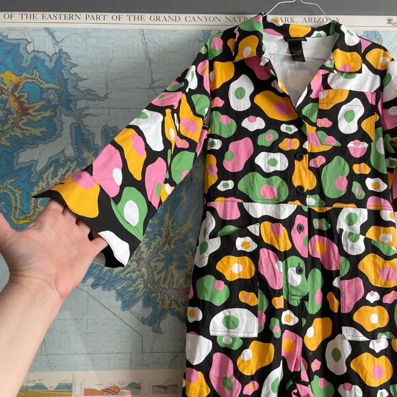 Nooworks Eggs World Domination Jumpsuit XXL NWOT - Picture 5 of 9